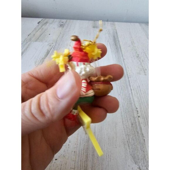 Enesco sparkles elf star ziminecki vintage North Pole village Xmas tree - Picture 2 of 8